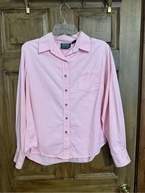 Roughrider Pink Button-Up Shirt